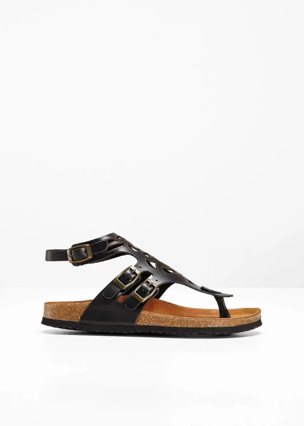 Discount Bequeme Sandale aus Leder Damen Strandmode|Sommerschuhe