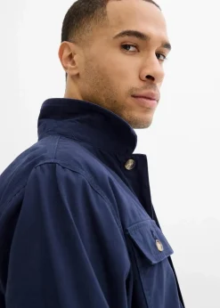 Hot Übergangsjacke aus Twill-Qualität, Loose Fit Herren Große Größen|Jacken & Mäntel