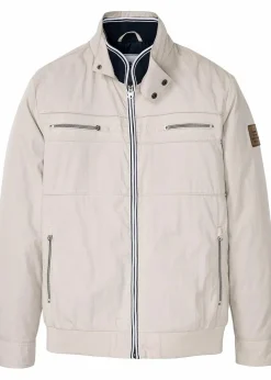 Herren bonprix Große Größen|Jacken & Mäntel|Übergangsjacke in Blousonform mit Stehkragen