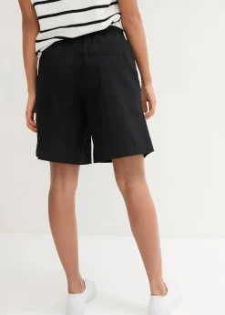 Damen bonprix Bekleidung·Outdoorbekleidung|Bekleidung·Kleider|Bermuda aus Leinen-Baumwoll-Mix