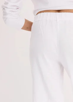 Damen bonprix Hosen|Shorts|Bermuda aus Leinen-Mix