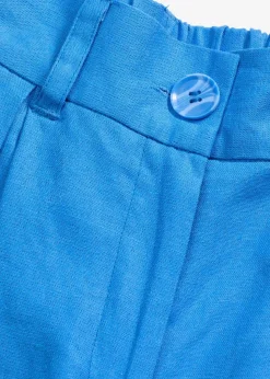 Damen bonprix Bekleidung·Outdoorbekleidung|Bekleidung·Kleider|Bermuda aus Leinen-Mix