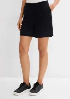 Outlet Bermuda aus reiner Baumwolle Damen Hosen|Shorts