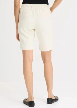 Clearance Bermuda mit dekorativen Knöpfen Damen Bekleidung·Outdoorbekleidung|Bekleidung·Kleider