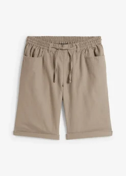 Damen bonprix Bekleidung·Outdoorbekleidung|Bekleidung·Kleider|Bermuda mit Leinen