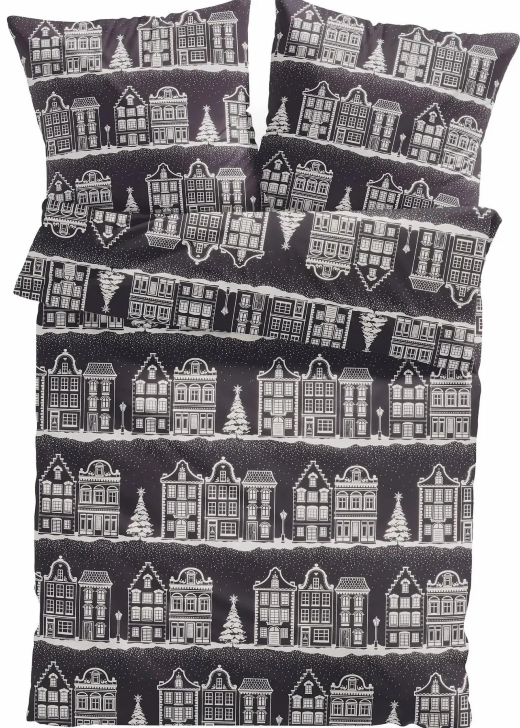 Hot Bettwäsche mit Häusern Bettwäsche|Weihnachtsdeko & -Textilien·Bettwäsche