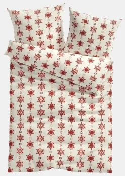 Discount Bettwäsche mit Schneeflocken Bettwäsche|Weihnachtsdeko & -Textilien·Bettwäsche