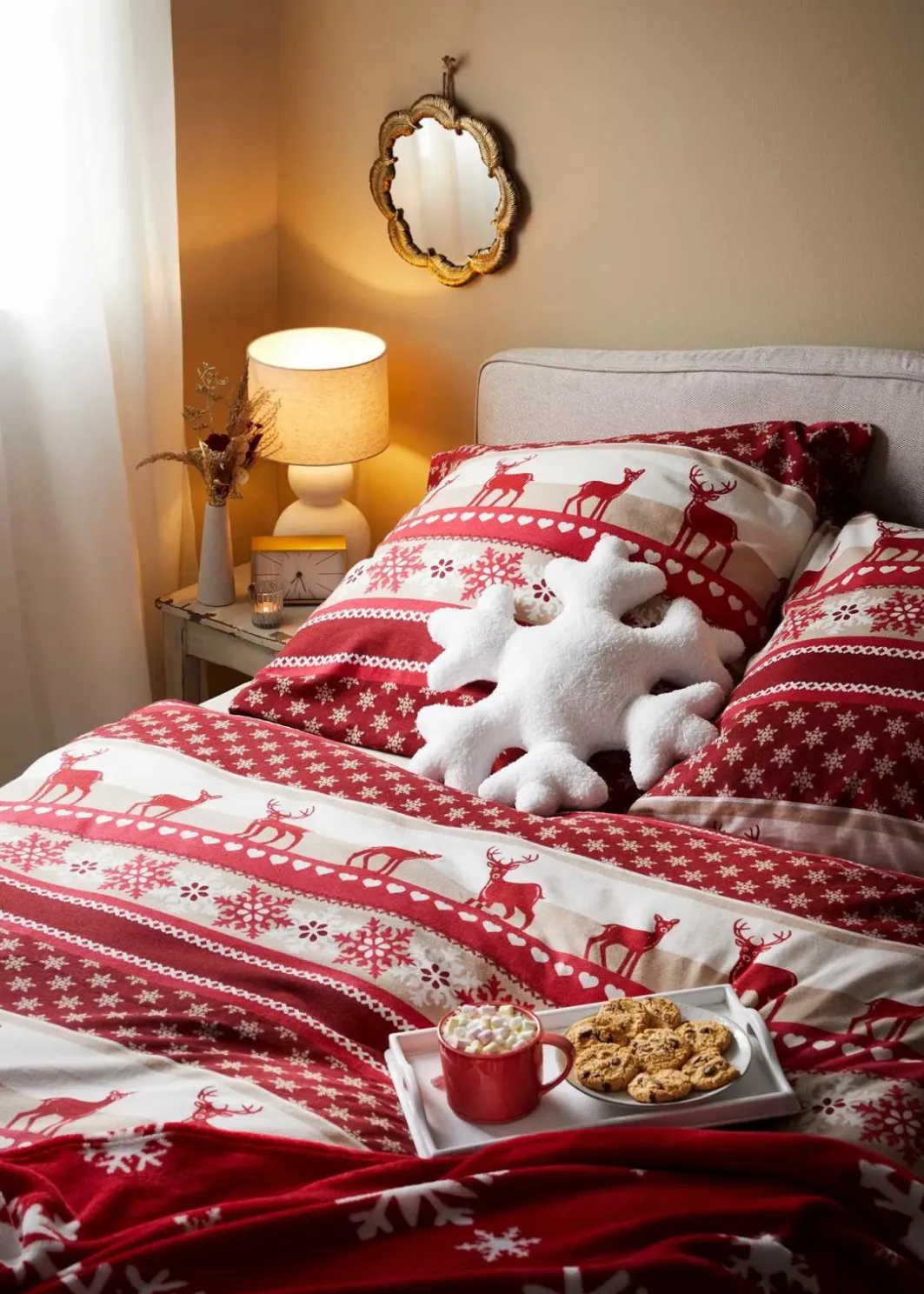 bonprix Bettwäsche|Weihnachtsdeko & -Textilien·Bettwäsche|Bettwäsche mit winterlichem Design