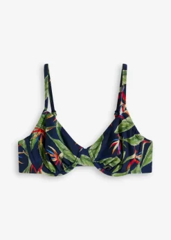 Damen bonprix Große Cups D-F|Nachhaltigere Materialien|Bügel Bikini Oberteil