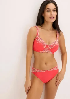 Damen bonprix Wäsche·Bhs|Nachhaltigere Materialien|Bügel-BH mit filigraner Spitze (2er Pack)