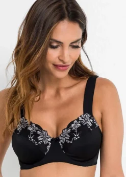 Hot Bügel-BH mit gepolsterten Trägern (2er Pack) Damen Große Cups D-H|Bhs