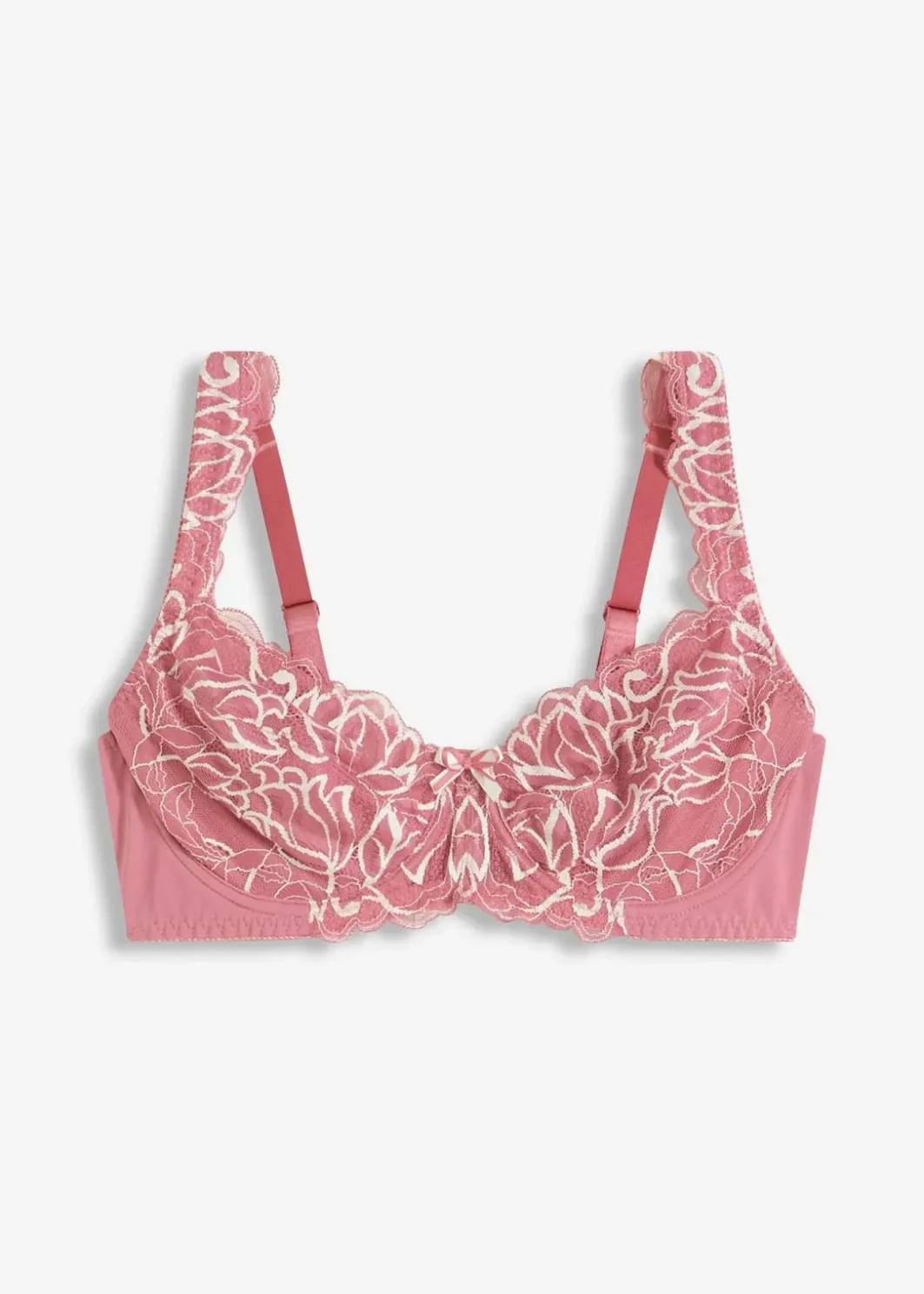 Damen bonprix Wäsche·Dessous|Wäsche·Große Cups D-H|Bügel-BH mit gepolsterten Trägern