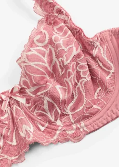Damen bonprix Wäsche·Dessous|Wäsche·Große Cups D-H|Bügel-BH mit gepolsterten Trägern