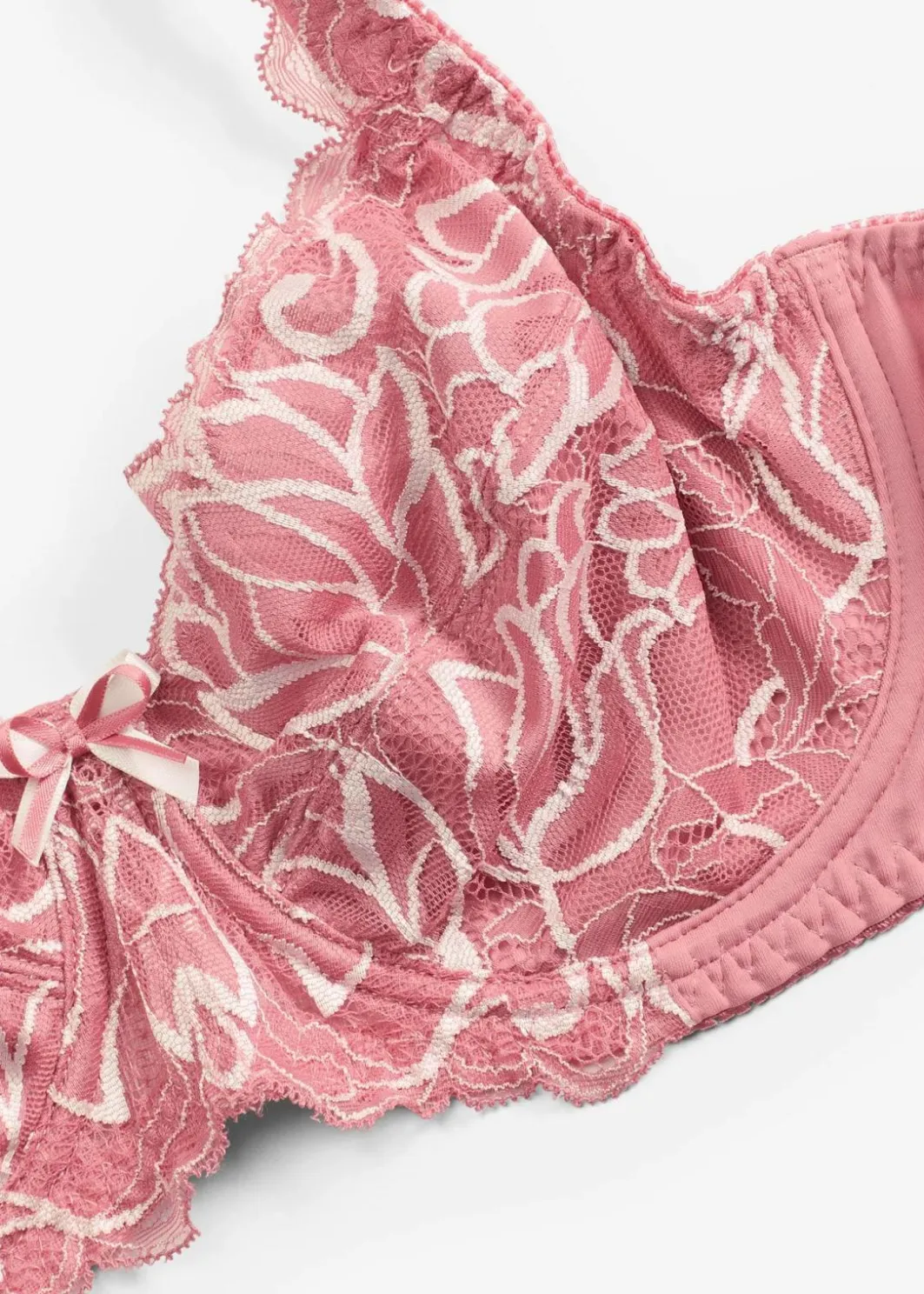 Damen bonprix Wäsche·Dessous|Wäsche·Große Cups D-H|Bügel-BH mit gepolsterten Trägern