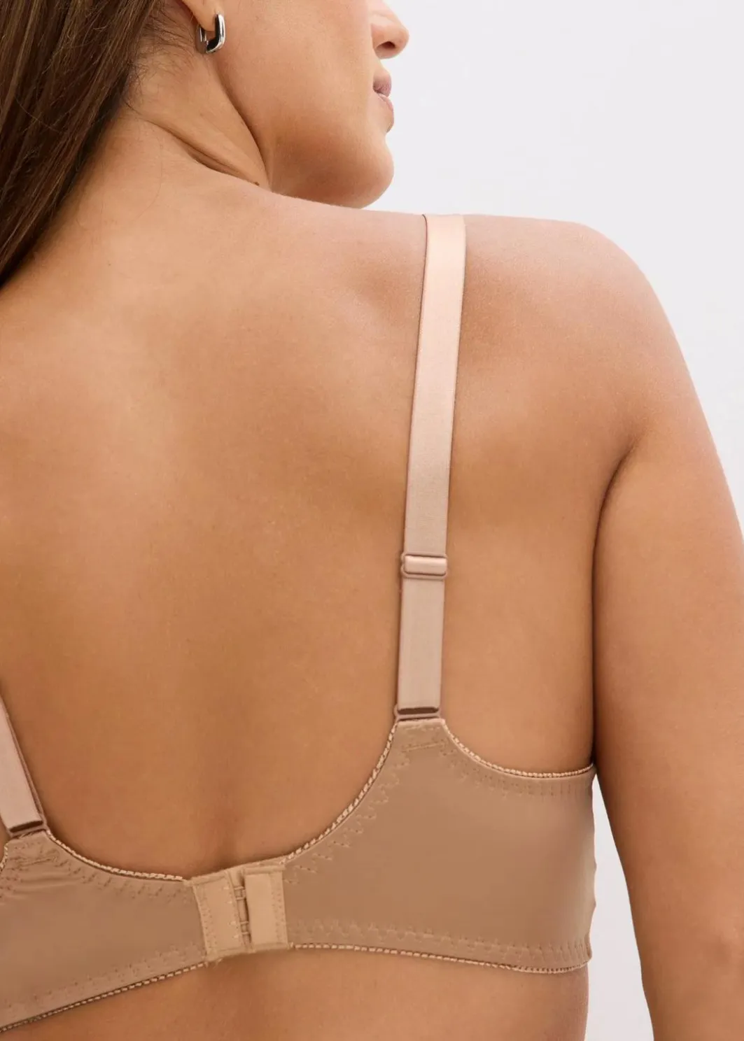 Damen bonprix Wäsche·Dessous|Wäsche·Große Cups D-H|Bügel-BH mit Glanzeffekt (2er Pack)