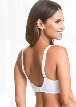 Damen bonprix Große Cups D-H|Bhs|Bügel-BH mit Mesh (2er Pack)