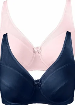 New Bügel-BH mit Mesh (2er Pack) Damen Große Cups D-H|Bhs