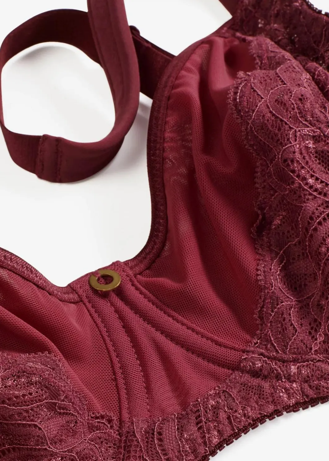 Damen bonprix Wäsche·Große Cups D-H|Wäsche·Bhs|Bügel-BH mit zarter Spitze