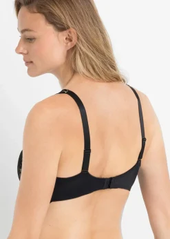 Damen bonprix Wäsche·Dessous|Wäsche·Große Cups D-H|Bügel-BH mit zarter Spitze