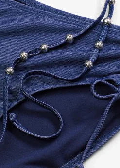 Damen bonprix Bademode·Bikinis|Bikinis|Bügel-Bikini in Jeansoptik (2-tlg.Set)