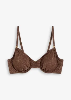 Discount Bügel-Bikinioberteil aus glitzerndem Material Damen Bikinis|Mix & Match
