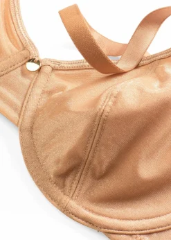 Best BH mit Bügel aus schimmerndem Material Damen Große Cups D-H|Bhs