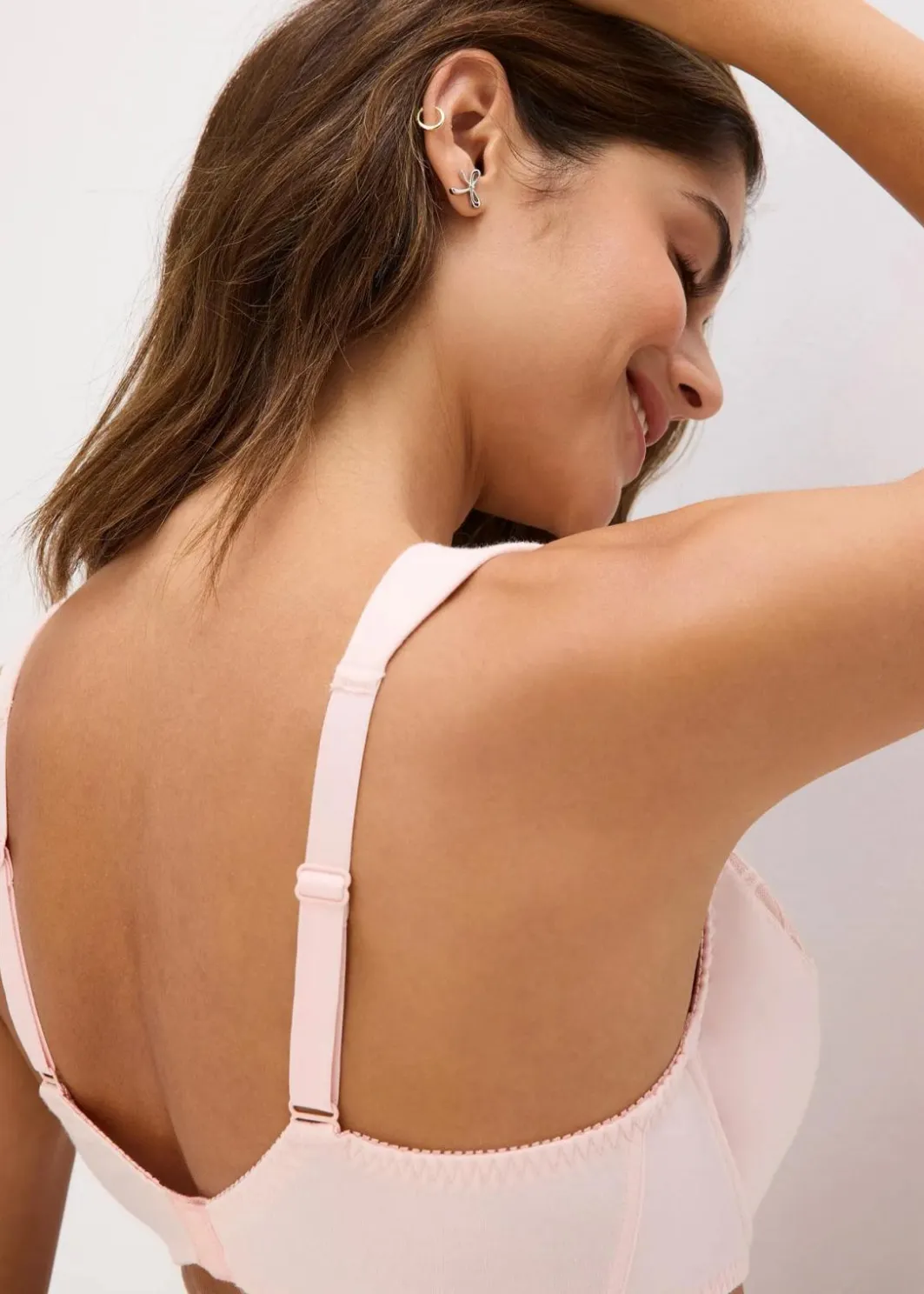 BH mit Bügel mit Bio-Baumwolle und Spitze (2er Pack) Damen Wäsche·Baumwollunterwäsche|Wäsche·Große Cups D-H