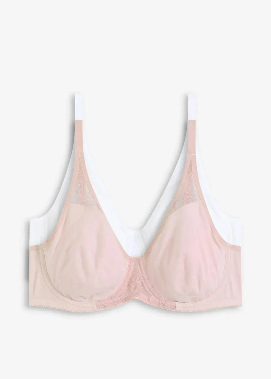 New BH mit Bügel mit weicher Baumwolle (2er Pack) Damen Bhs|Baumwollunterwäsche