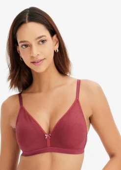 Sale BH ohne Bügel mit Bio-Baumwolle (3er Pack) Damen Baumwollunterwäsche|Nachhaltigere Materialien
