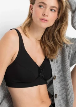 Online BH ohne Bügel mit Bio-Baumwolle (2er Pack) Damen Große Cups D-H|Nachhaltigere Materialien