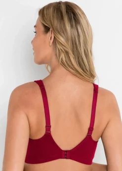 Clearance BH ohne Bügel mit Bio-Baumwolle (2er Pack) Damen Große Cups D-H|Nachhaltigere Materialien