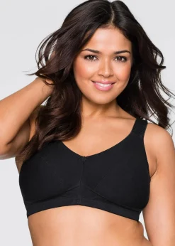 Sale BH ohne Bügel mit Bio-Baumwolle (2er Pack) Damen Große Cups D-H|Nachhaltigere Materialien