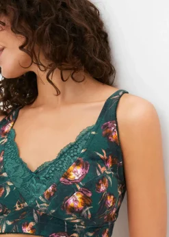 Damen bonprix Wäsche·Baumwollunterwäsche|Nachhaltigere Materialien|BH ohne Bügel mit Bio-Baumwolle (2er Pack)