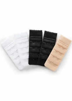 Discount BH-Verlängerung (5er Pack) 2-Haken-Verschluss Damen Still- & Umstandswäsche|Bhs