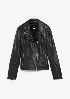 Clearance Bikerjacke aus Nappaleder Damen Jacken & Mäntel|Premium