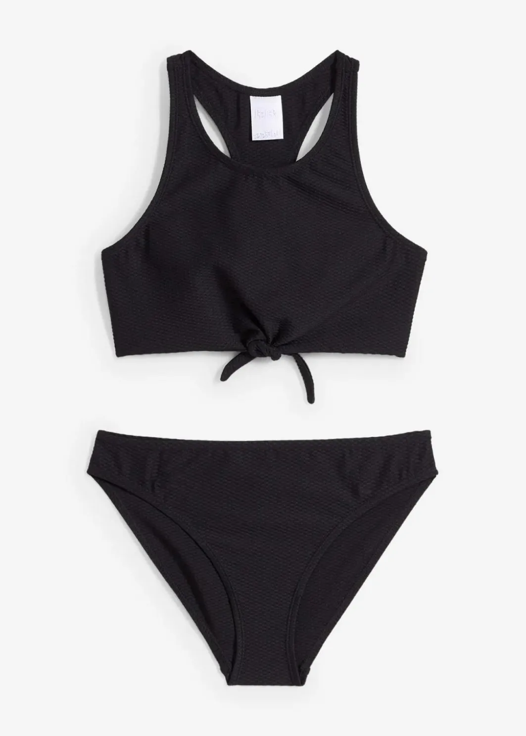 Kinder bonprix Jungen|Mädchen|Bikini in strukturiertem Material (2-tlg.Set)