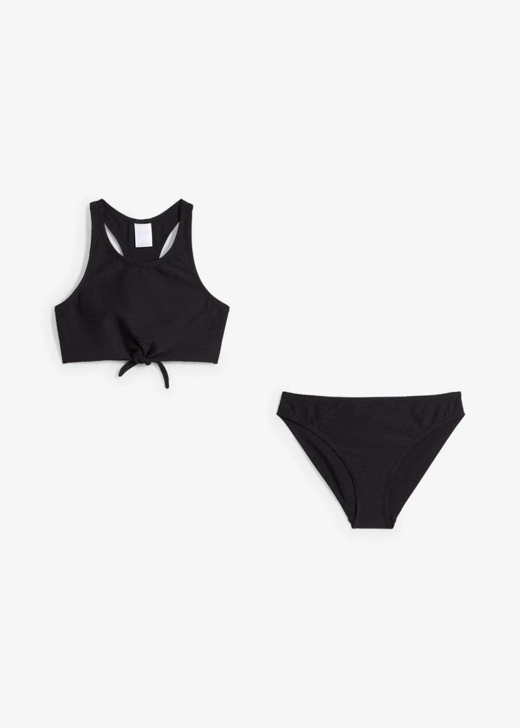 Kinder bonprix Jungen|Mädchen|Bikini in strukturiertem Material (2-tlg.Set)
