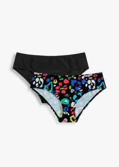 Damen bonprix Nachhaltigere Materialien|Mix & Match|Bikinihose (2er Pack)