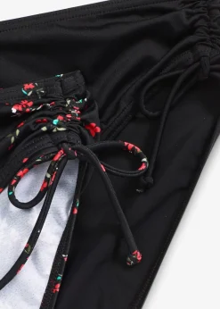Damen bonprix Nachhaltigere Materialien|Mix & Match|Bikinihose (2er Pack) mit seitlicher Schnürung