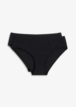 Damen bonprix Nachhaltigere Materialien|Mix & Match|Bikinihose im Doppelpack (2er Pack)