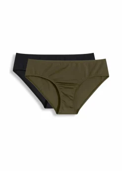 Discount Bikinihose im Doppelpack (2er Pack) Damen Nachhaltigere Materialien|Bademode·Tankinis