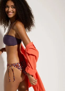 New Bikinihose mit Bindedetail Damen Nachhaltigere Materialien|Bademode·Tankinis