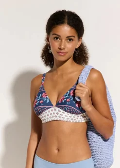 New Bikinioberteil mit breitem Bund Damen Nachhaltigere Materialien|Bikinis