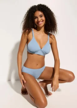 Online Bikinioberteil mit breitem Band Damen Nachhaltigere Materialien|Bikinis