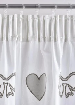 bonprix Vorhänge|Bio Baumwoll Vorhang mit Raffhalter (1er Pack)