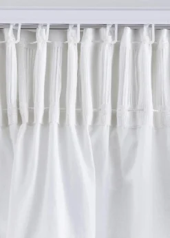 bonprix Vorhänge|Bio Baumwoll Vorhang mit Raffhalter (1er Pack)