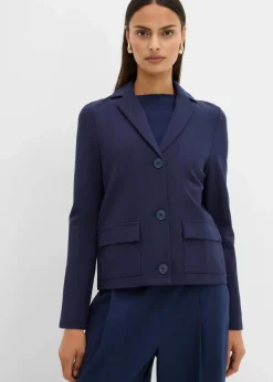 Clearance Blazer aus Punto di Roma Damen Bekleidung·Basics|Bekleidung·Blusen & Tuniken
