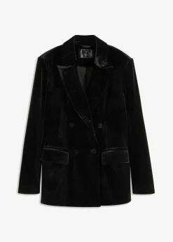 Damen bonprix Bekleidung·Basics|Zweiteiler & Sets|Blazer aus softem Samt