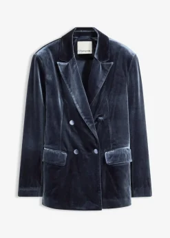 Outlet Blazer aus softem Samt Damen Blazer|Zweiteiler & Sets