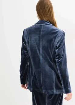 Outlet Blazer aus softem Samt Damen Blazer|Zweiteiler & Sets